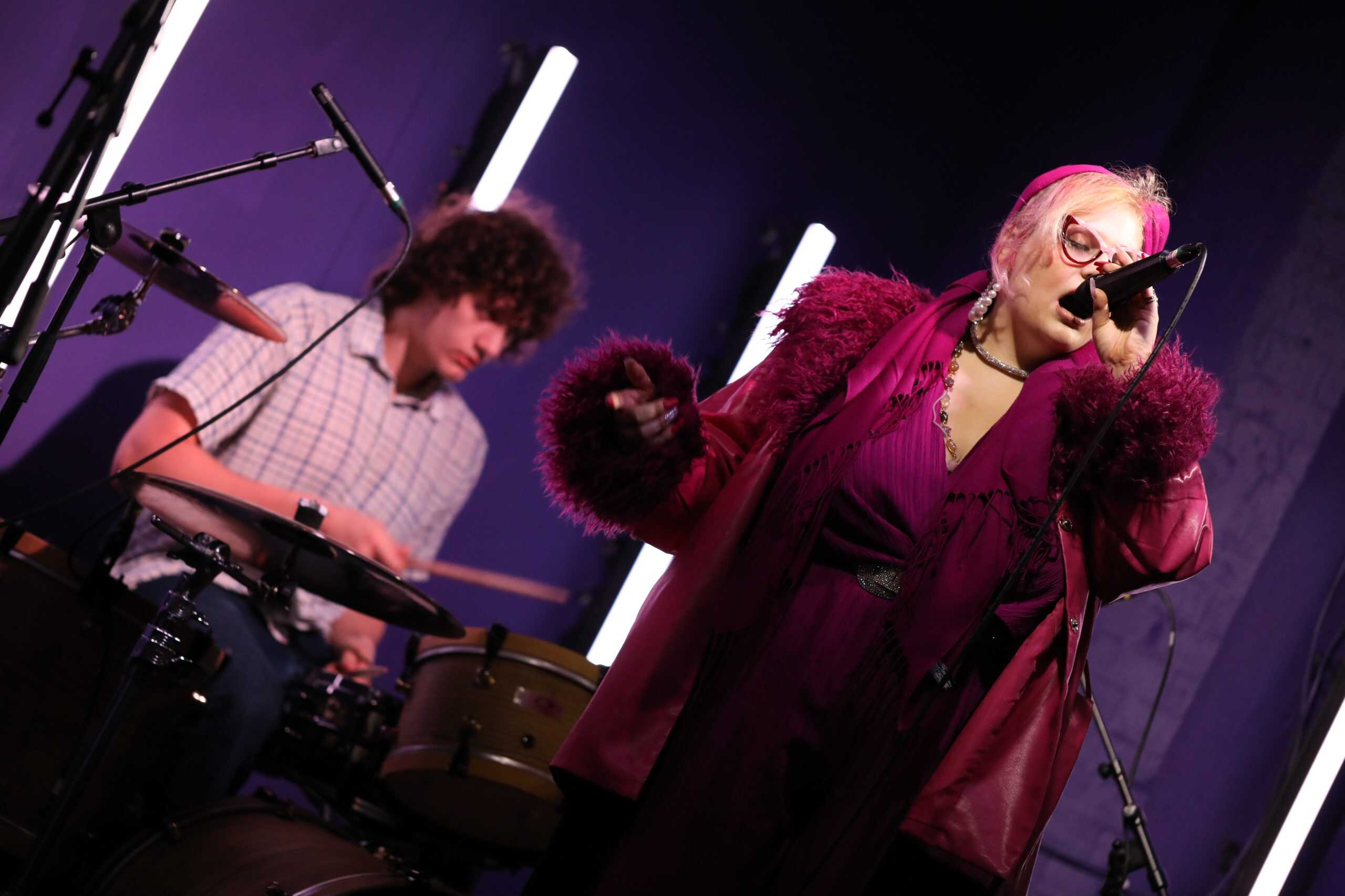 WaterBear musicians performing at ALPHABET.