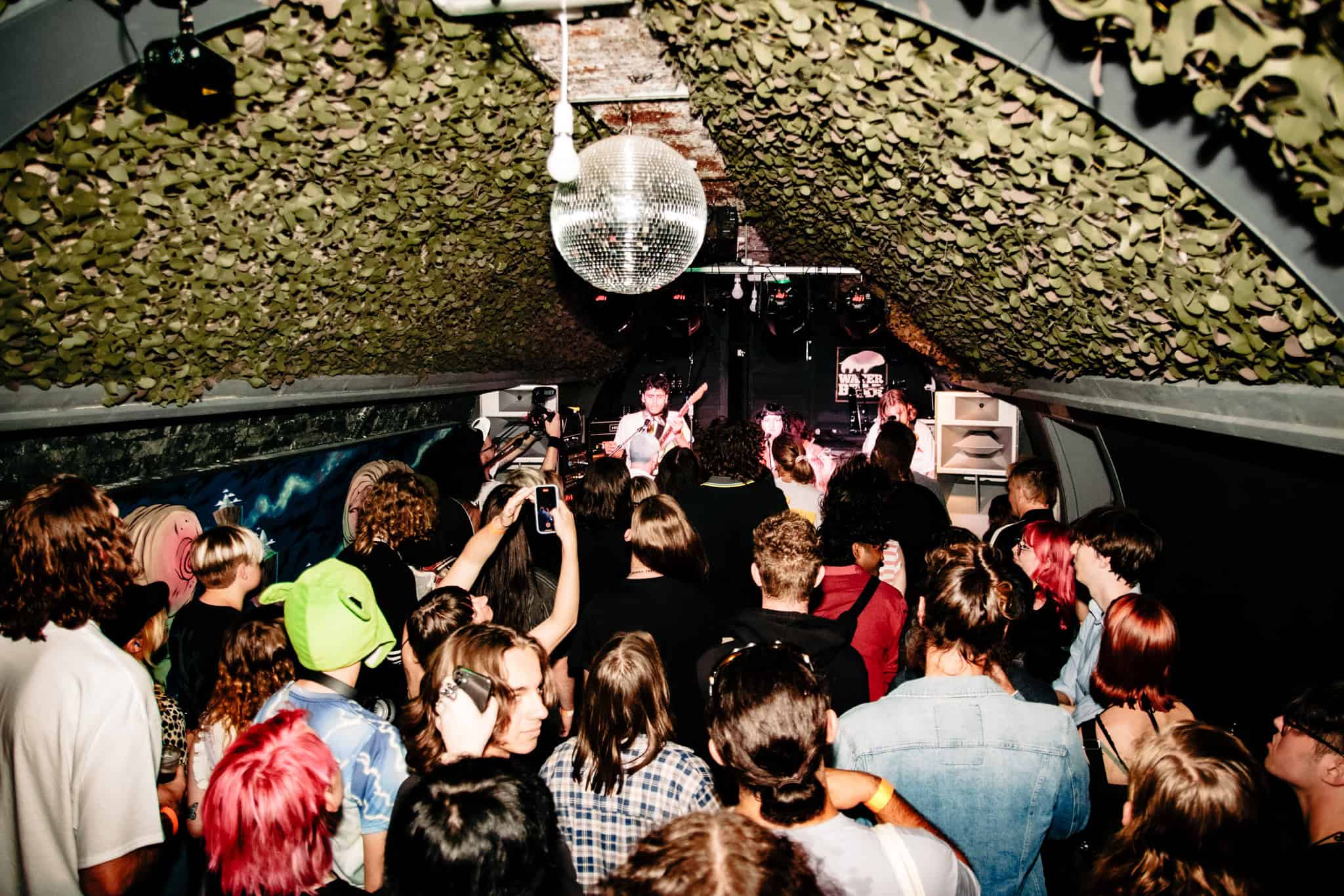 Crowd at the WaterBear Venue - one of the best live music venues in Brighton.