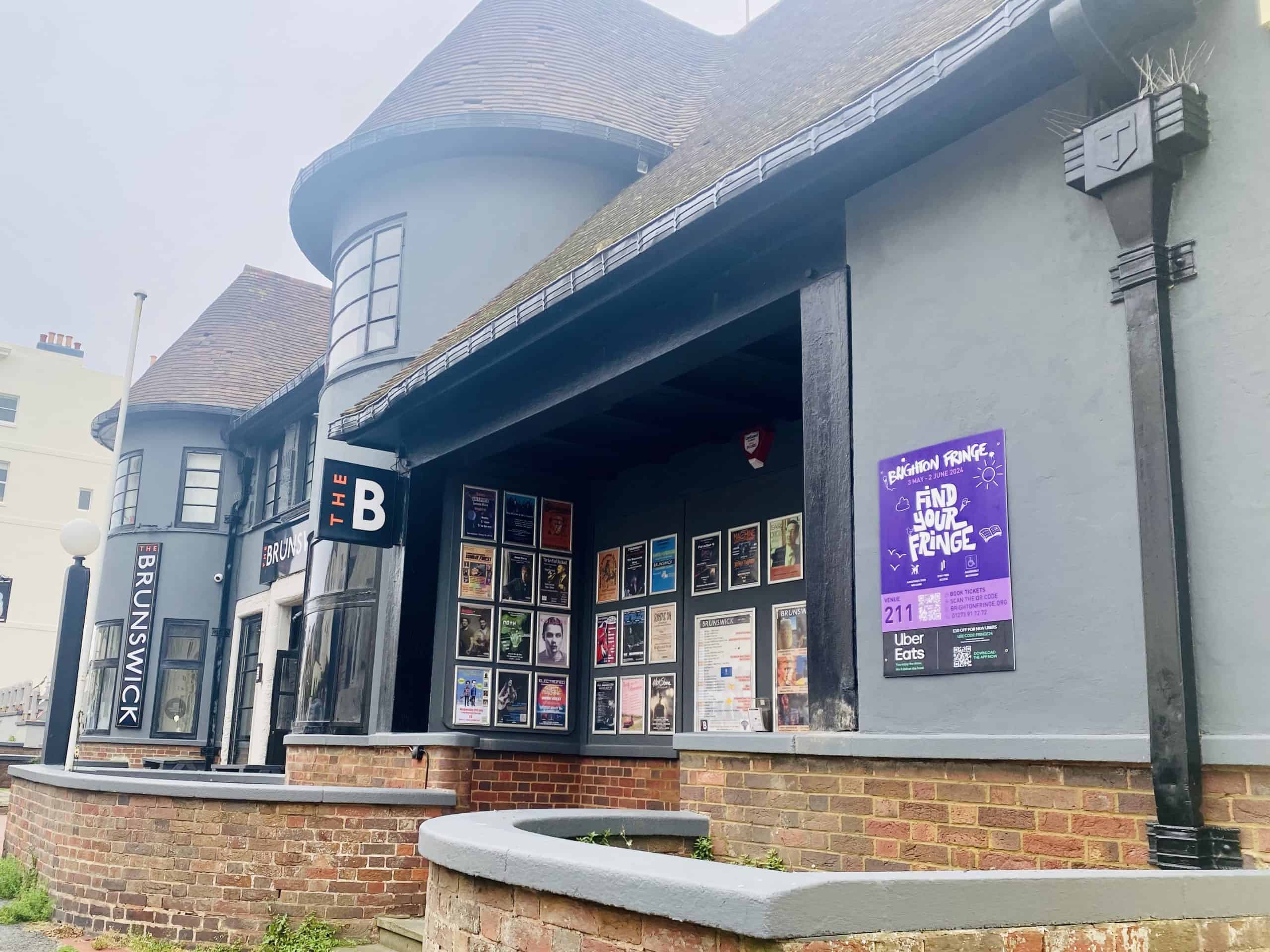 Located in Hove, but still considered a Brighton music venue, The Brunswick hosts many live music events.