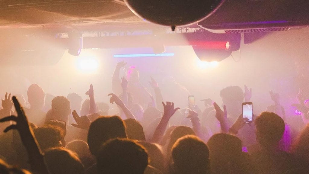 Inside Patterns, a live music venue in Brighton that celebrates club culture.