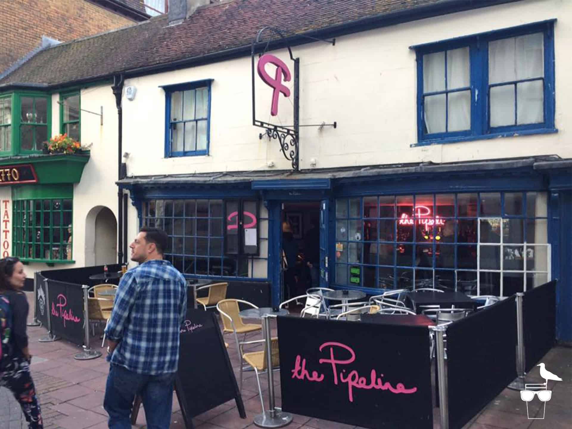 A live music venue in Brighton, hidden away in the South Lanes - The Pipeline.